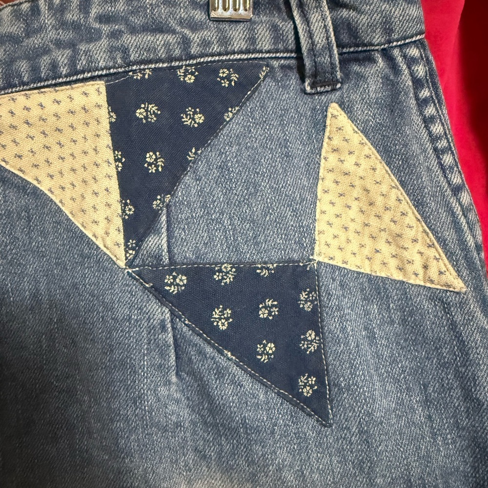 Free people patchwork jeans - Picture 7 of 9
